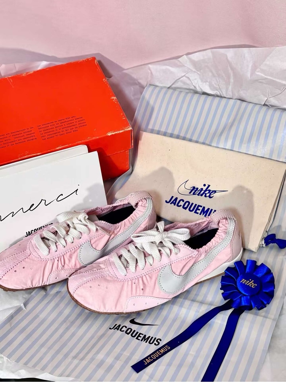 Nike Moon Shoe SP x Jacquemus Aluminum Pink